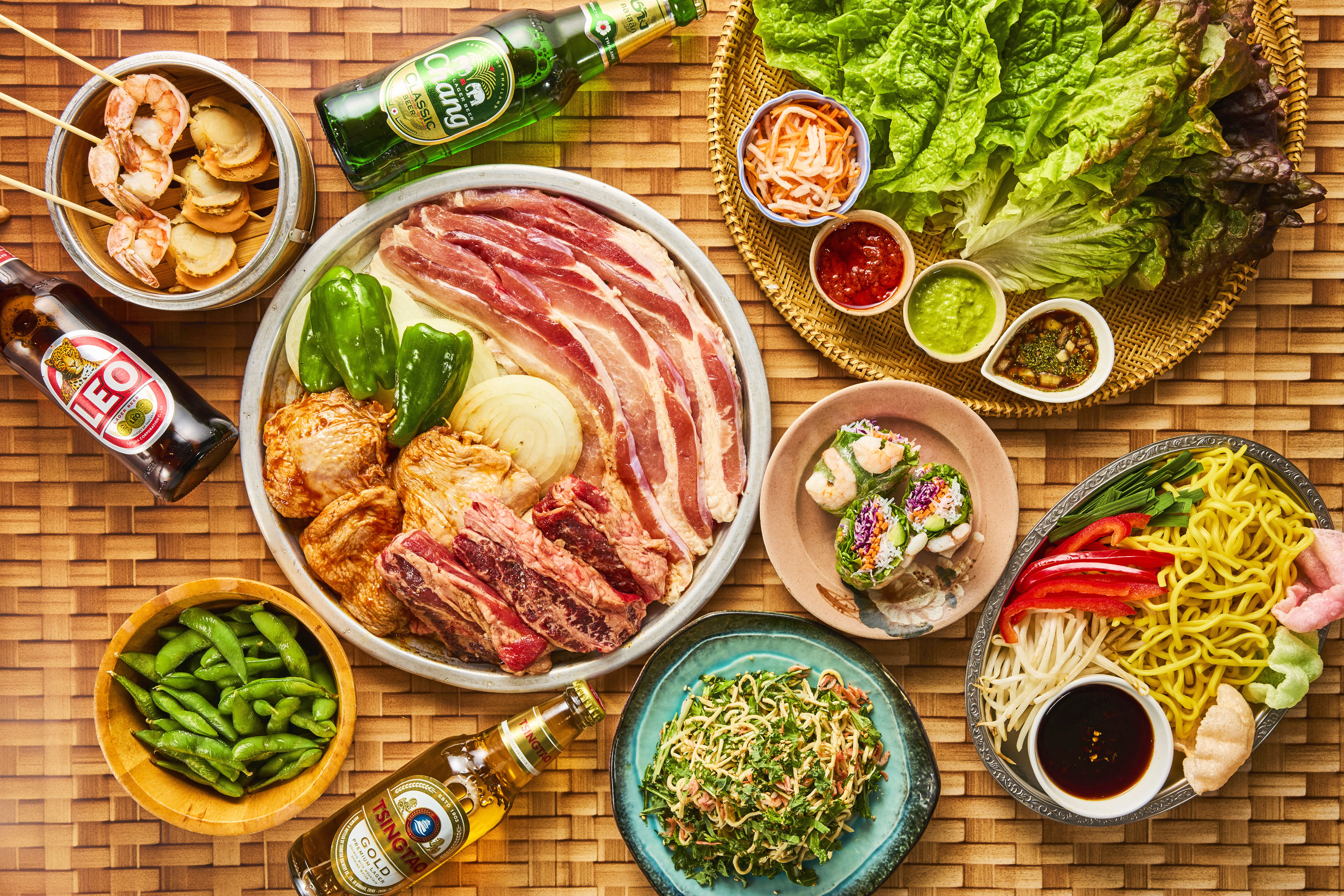 テラス限定！「アジアンBBQ」（期間限定）