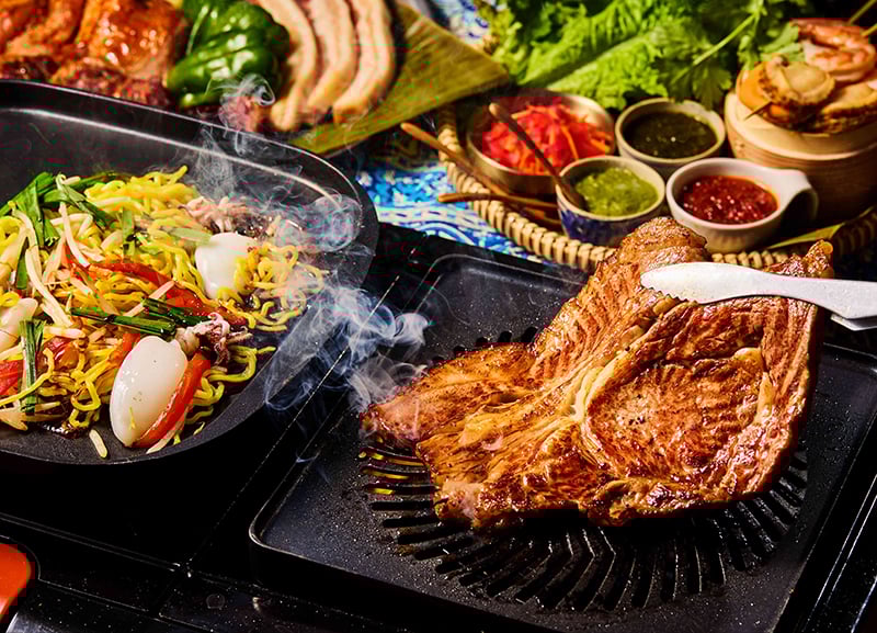 ベイサイドテラスで楽しむ「アジアンBBQプラン」スタート！